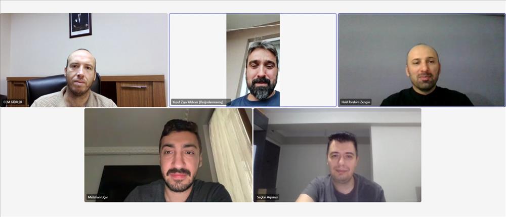 Bölüm Web Sayfası Sorumlularının Katılımıyla Toplantı Gerçekleştirildi