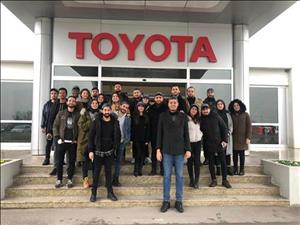 Toyota Fabrikasına Teknik Gezi Gerçekleştirildi